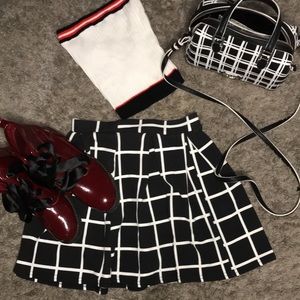 Cute plaid skirt